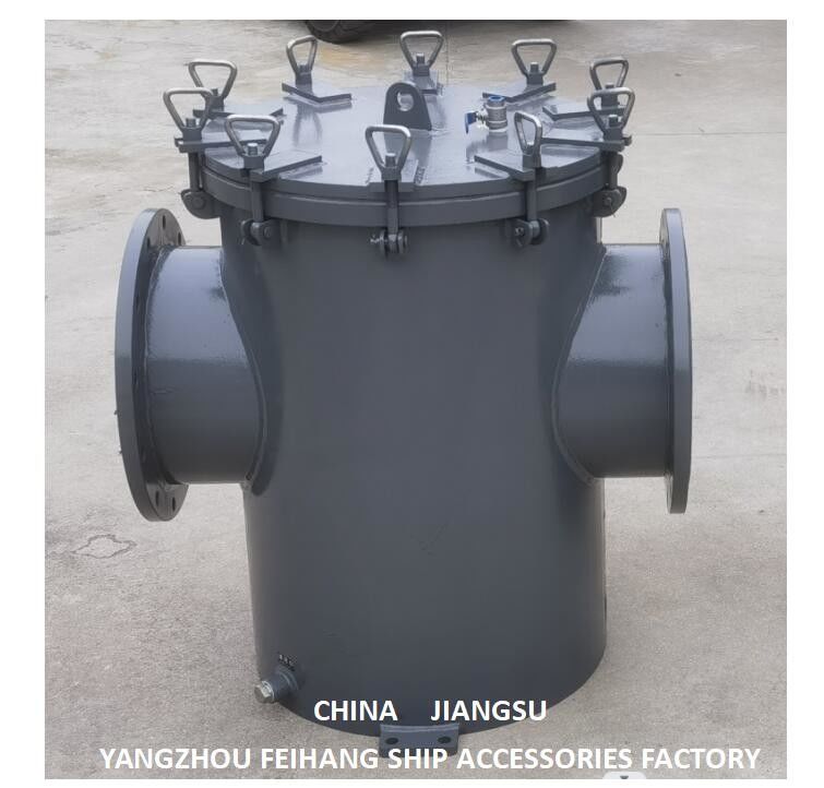 (Mit Gummi ausgekleideter) Saug-Grobwasserfilter AS350 CB/T497-2012 Marine-Meerwasserfilter
