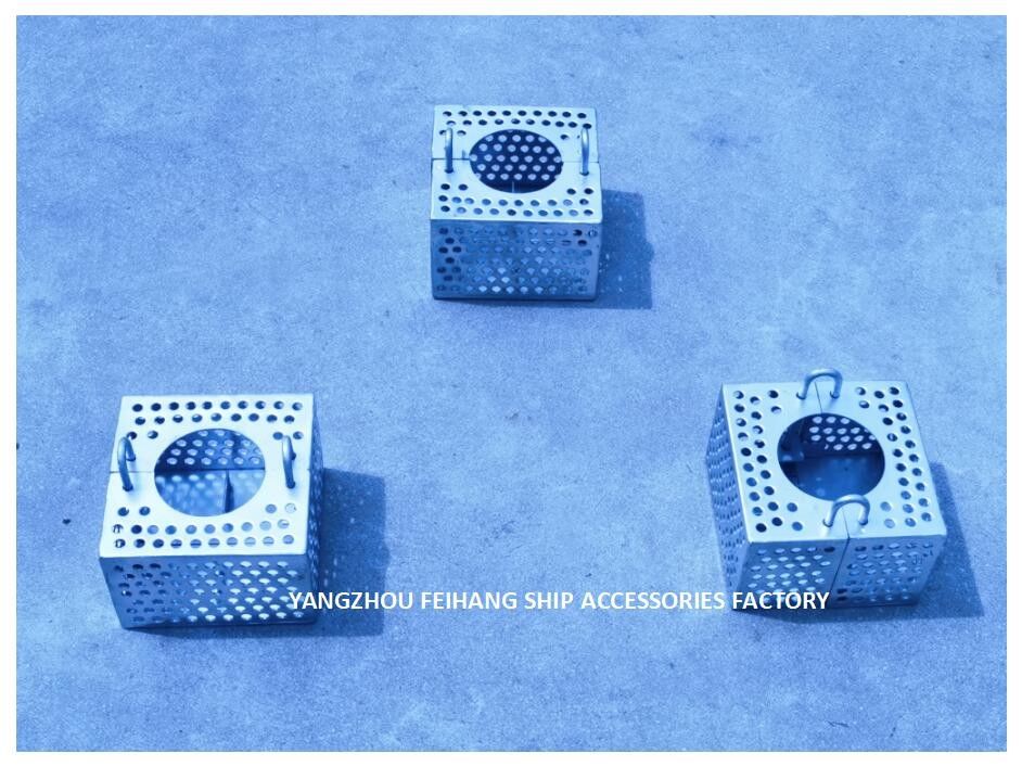 Jis F7206 5k-50a Edelstahlgeflecht-Rosenkastensiebe für Wassertank-Sauggewindeanschluss