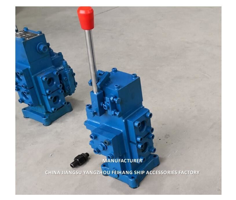 MANUELLE PROPORTIONALE FLUSS-REGELVENTILE FÜR HYDRAULISCHEN REGELVENTIL-BLOCK DER SCHIFFS-CSBF-H-G20