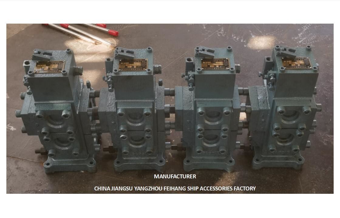 CSBF-H-G40 MANUELLE PROPORTIONALE DURCHFLUSSREGELVENTILE FÜR SCHIFFSREGELVENTIL-ANWINDELN