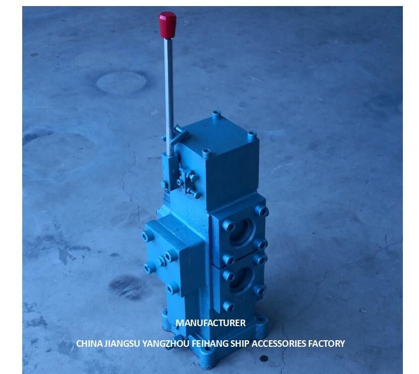 MANUELLER PROPORTIONALER DURCHFLUSSREGELBLOCK FÜR SCHIFFSREGELVENTIL-ANWINDELN CSBF-G50