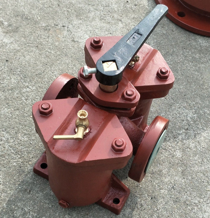 Dualkraftstoff-Filter, Doppelunterdruckkörper des Kraftstofffilter-A4065-0.75/0.26 Cb/T425-1994 Roheisen, den rostfreien Filter