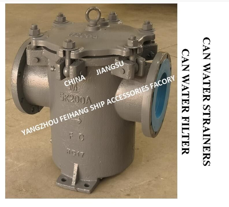 China JIS F7121 5K/10K Flanschwasserfilter für Schiffsnutzung Seewasserfilter 5K-300A
