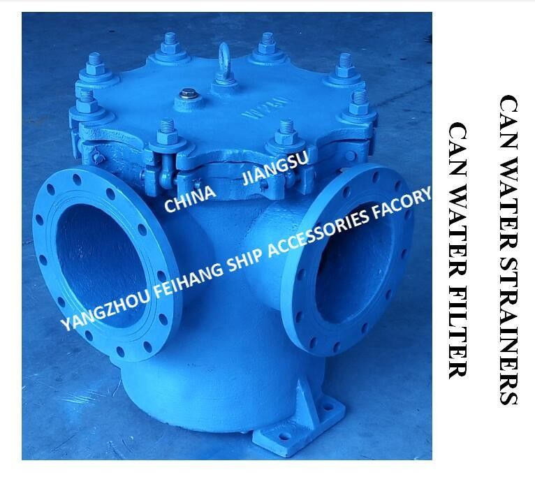 China JIS F7121 5K/10K Flanschwasserfilter für Schiffsnutzung Seewasserfilter 5K-300A
