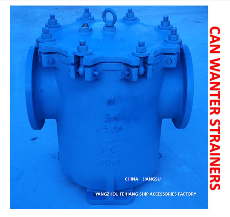 Impa 872011 Dosen-Wassersieb 5k-250a S-Typ Jis F7121 Gehäuse aus Gusseisen, Filterkartusche aus Edelstahl