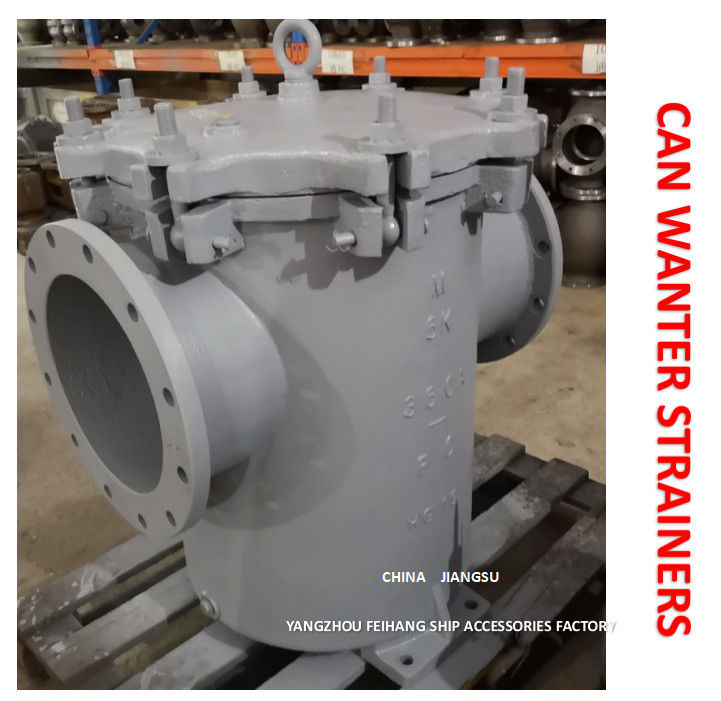 Marine Can Wassersieb 5k-350a S-Typ Jis F7121 Körper – Gusseisen-Filterkartusche – Edelstahl