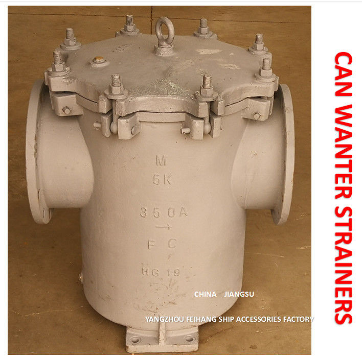 Marine Can Wassersieb 5k-350a S-Typ Jis F7121 Körper – Gusseisen-Filterkartusche – Edelstahl
