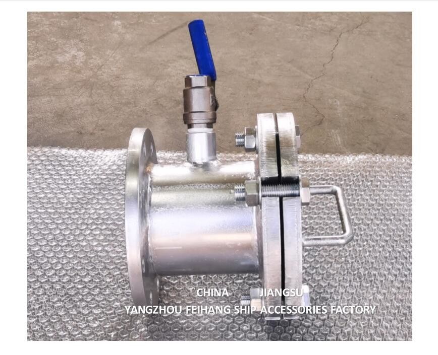 Kohlenstoffstahl-galvanisierte inländisches Abwasser-Ufer-Verbindung BS6050 CB/T3657-94 mit Auslassventil