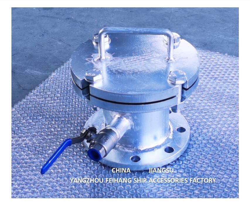 Kohlenstoffstahl-galvanisierte inländisches Abwasser-Ufer-Verbindung BS6050 CB/T3657-94 mit Auslassventil