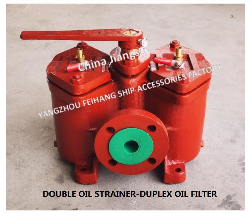 Doppelter Ölfilter, doppelter Niederdruck-Ölfilter A4025-0,4/0,22 Cb/T425-1994 Duplex-Ölfilter