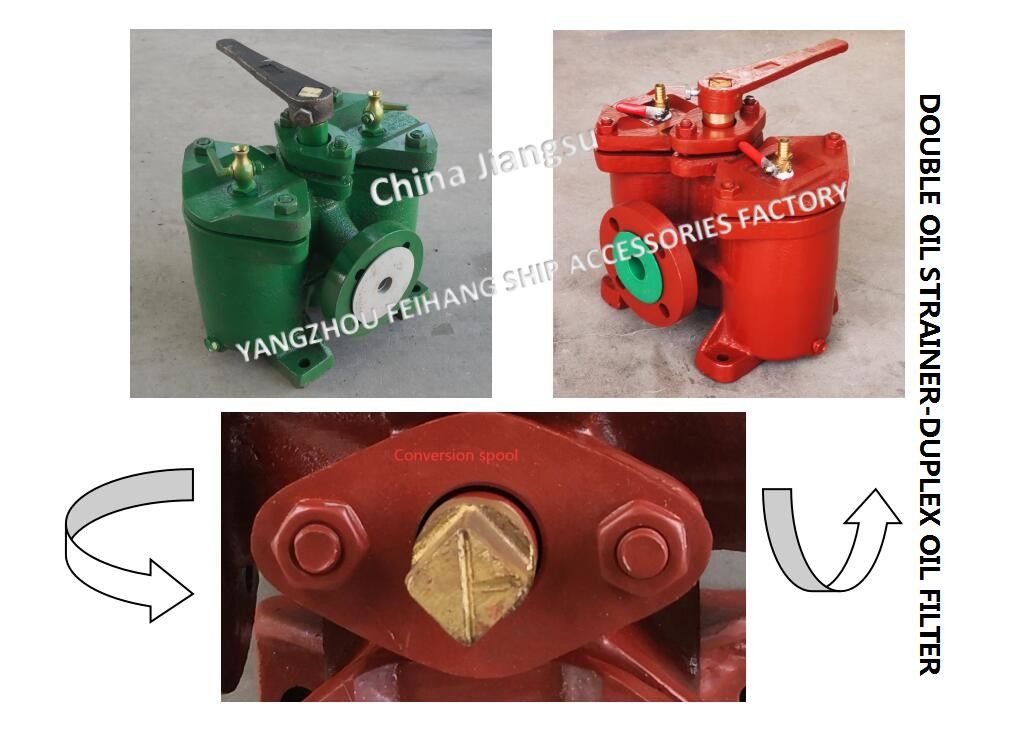 Öl-Siebe Marine Dual Fuel Filter A25 0.25-0.16CB/T425-19 Marine Dual Fuel Filters A25 0.25-0.16 Doppelt-CB/T425-1994