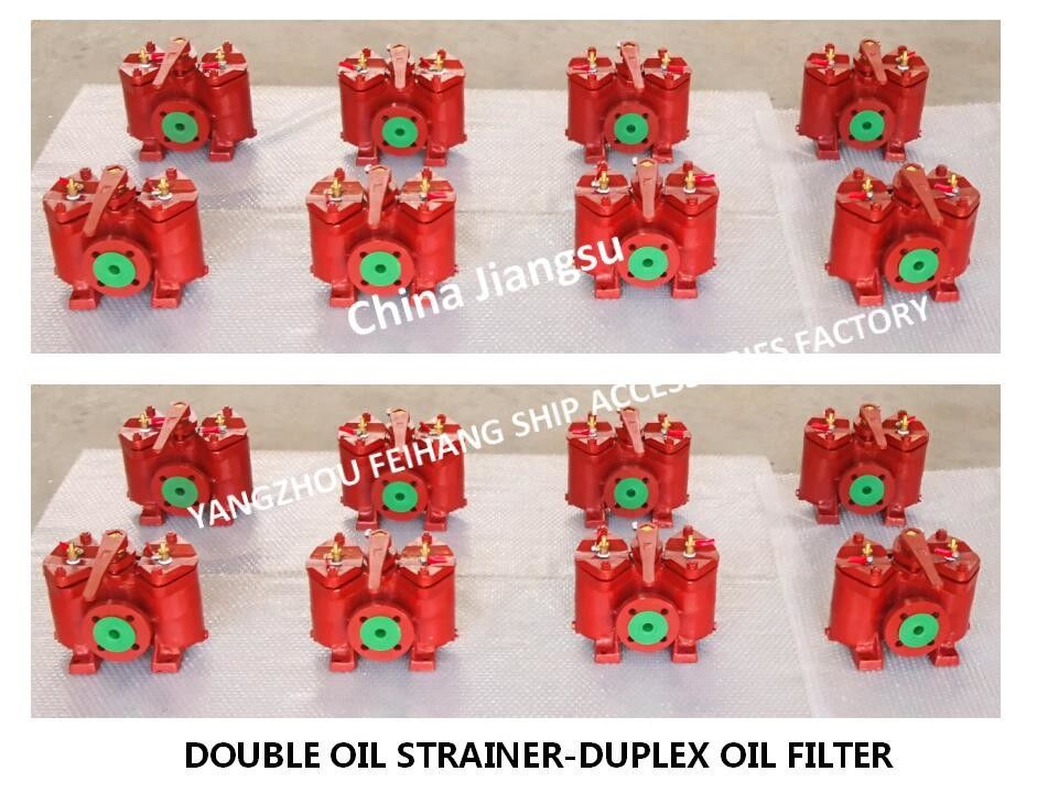 Roheisen-Filter-Edelstahl des Marine Dual Low Pressure Crude-Ölfilter-AS25 0.4-0.22 des Körper-CB/T425-1994