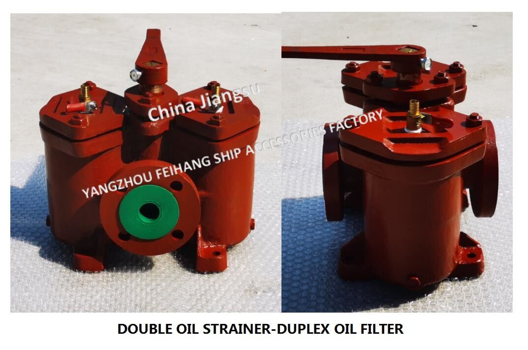Roheisen-Filter-Edelstahl des Marine Dual Low Pressure Crude-Ölfilter-AS25 0.4-0.22 des Körper-CB/T425-1994
