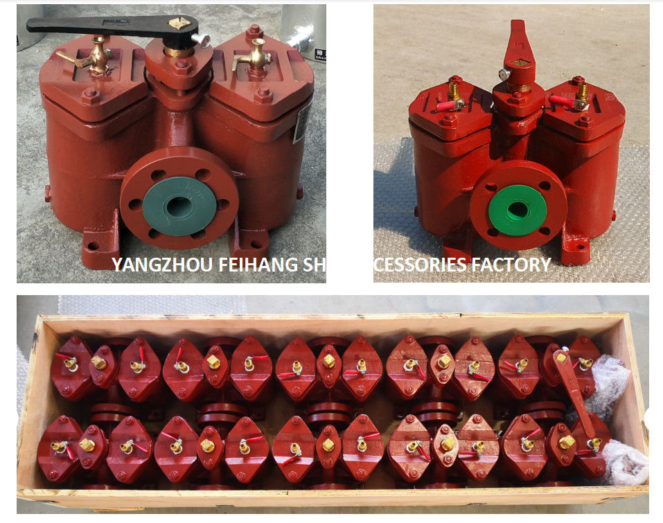 Doppelter Ölfilter, doppelter Niederdruck-Ölfilter A4025-0,4/0,22 Cb/T425-1994 Duplex-Ölfilter