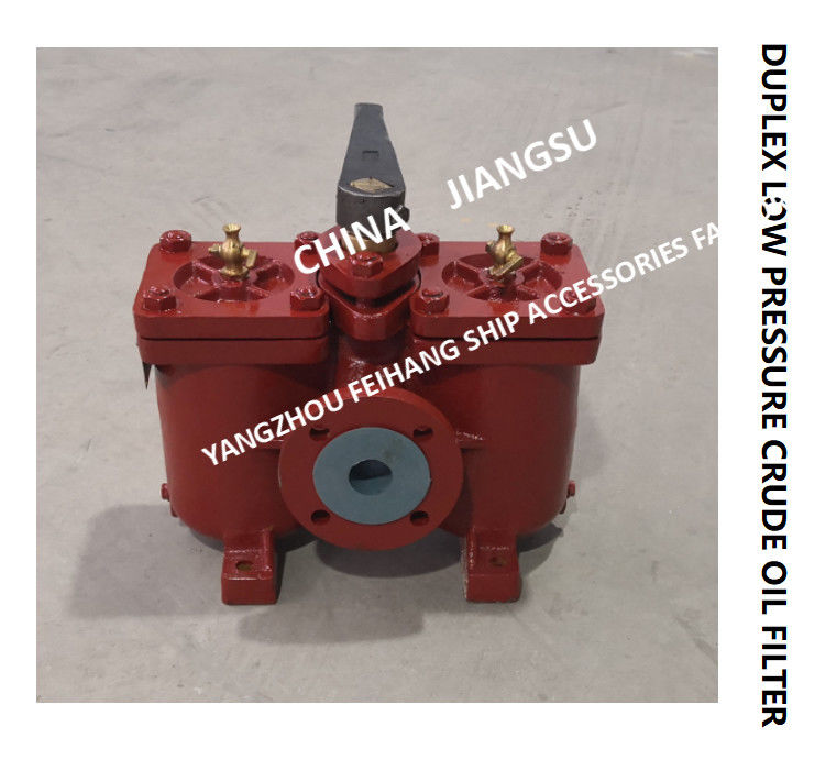 Schaltbarer öl-Sieb-Körper-Roheisen-Filter-VerdoppelungEdelstahl des Kraftstofffilter-AS16040 CB/T425-1994 Duplex