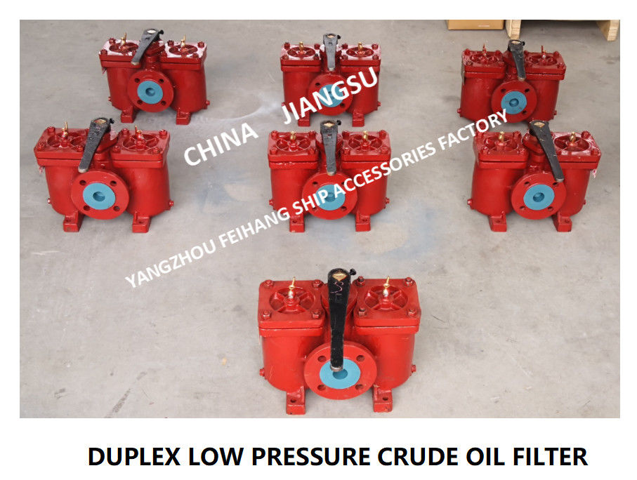 Roheisen-Duplex-Sieb-doppeltes Öl-Filter-Duplexöl Filter-gemacht in China AS40 CB/T425