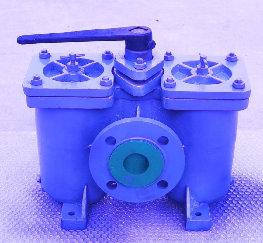 Doppelter Ölfilter für D.O. Delivery Pump Suctions-Modell: A50-0.75/0.26 Cb/T425 Körper-Roheisen-Filter-Edelstahl