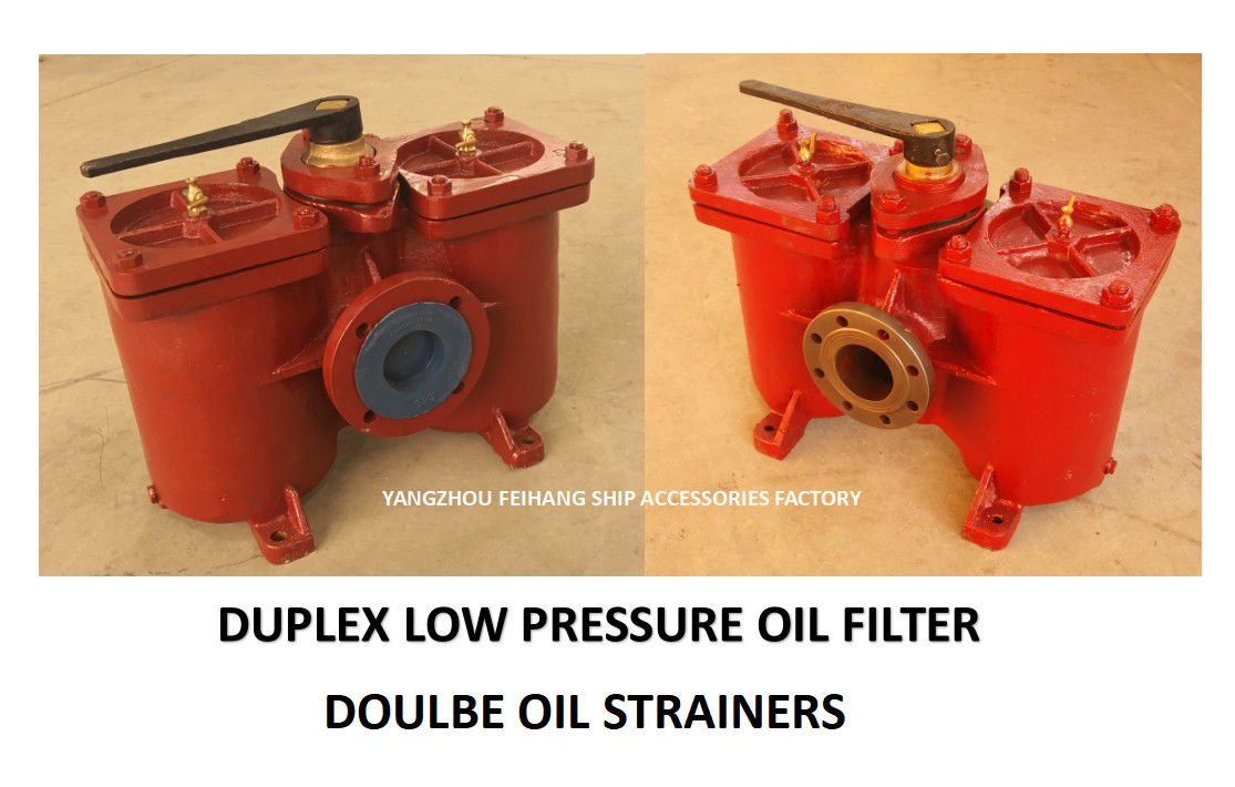 Modell: AS80-0.75/0.26 CB/T425-94 D.O. Delivery Pump Suction Doppelt-Ölfilter-Körper-Roheisen-Filter rostfrei