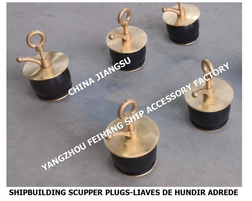 Plattform-Überlaufen-Sammelschalestecker Nc No.50, Gossen-Stecker-Schiffbau Scupper Stecker-Liaves De Hundir Adrede
