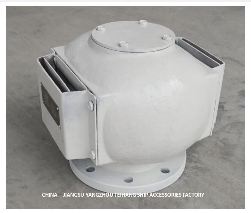 Flansch-Roheisen-Ponton-Art Ballasttank-Breathable Kappe (mit Feuer-Netz) ES80 CB/T3594-1994