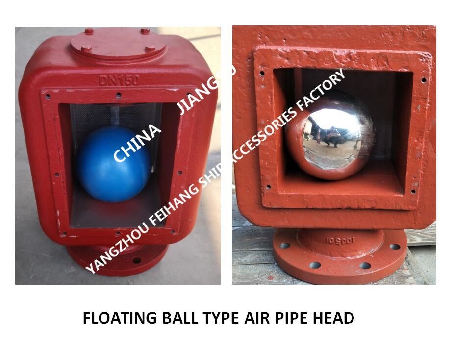 Edelstahl-Floss-Plastikfloss Marine Air Pipe Head Floats Marine Breathable Cap Plastic Float
