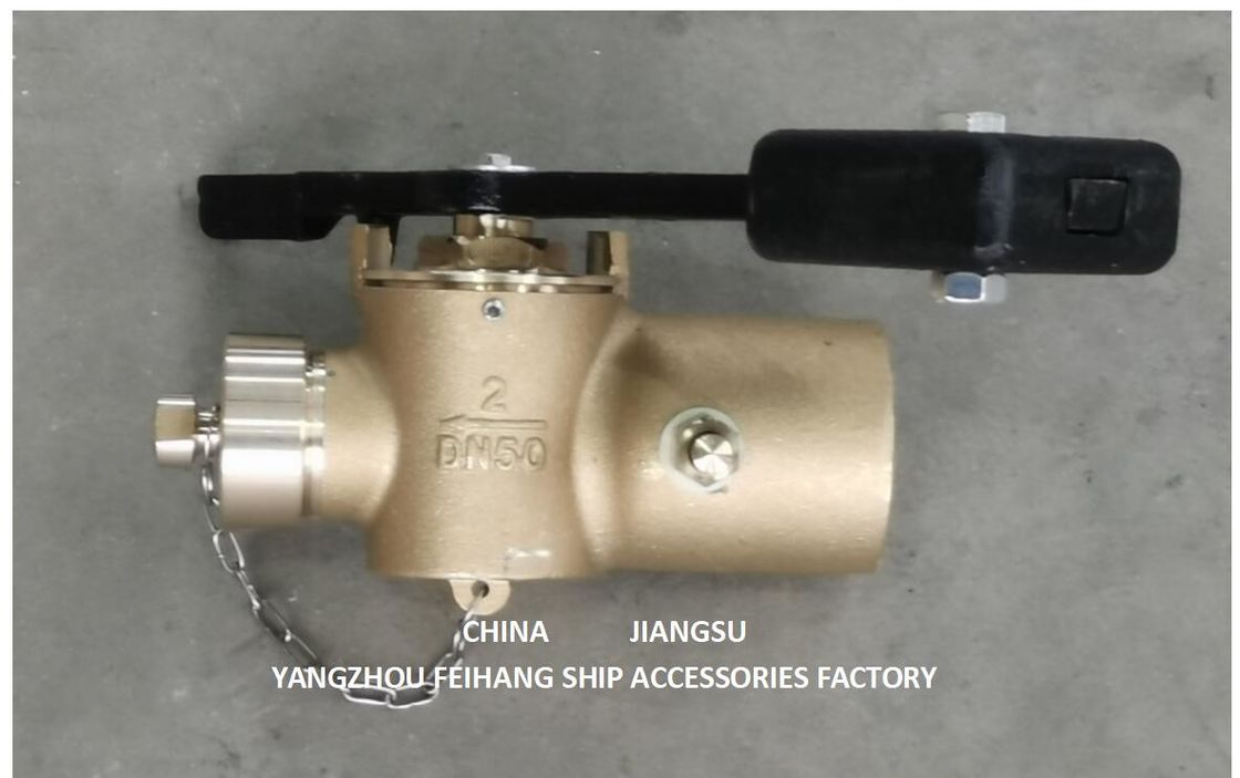 Kraftstofftank-schwere Blocktiefe, die selbstschließend Ventil FH-DN40 CB/T3778-99 misst