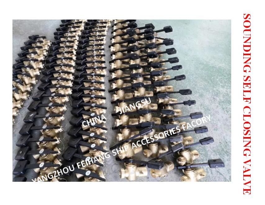 Marine Sounding Self Closing Valve- - Marine Self Closing Measuring Pipe-Kopf CB/T3778-99