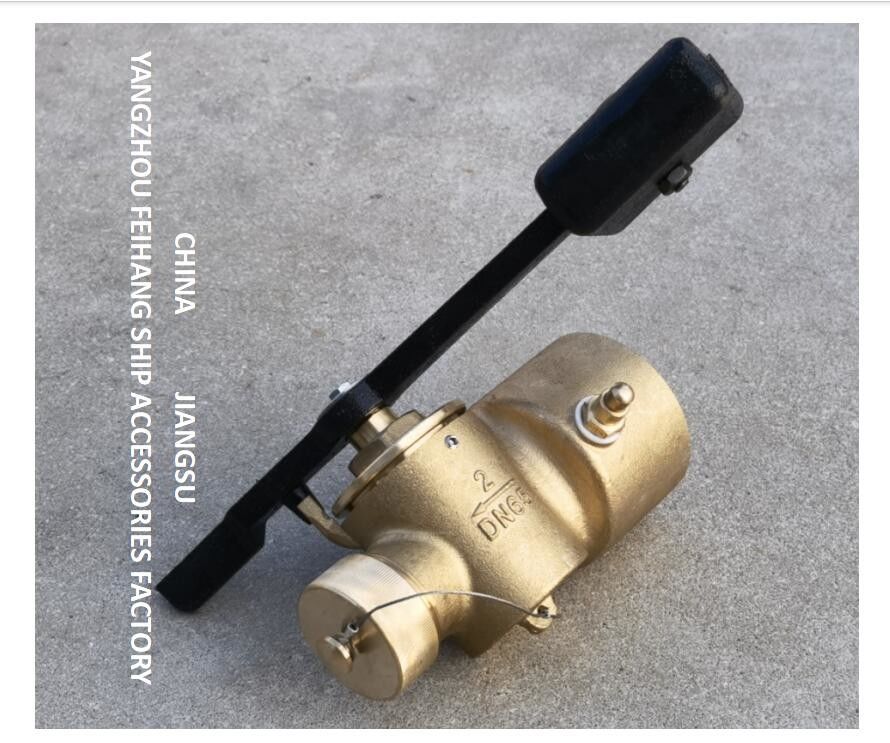 Bronzetiefe, die selbstschließend Ventil Fh-65 Acb/T3778-1999 für Marine Sewage Treatment misst