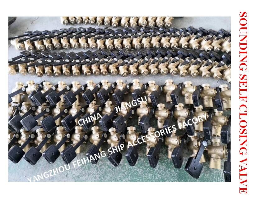 Marine Sounding Self Closing Valve- - Marine Self Closing Measuring Pipe-Kopf CB/T3778-99