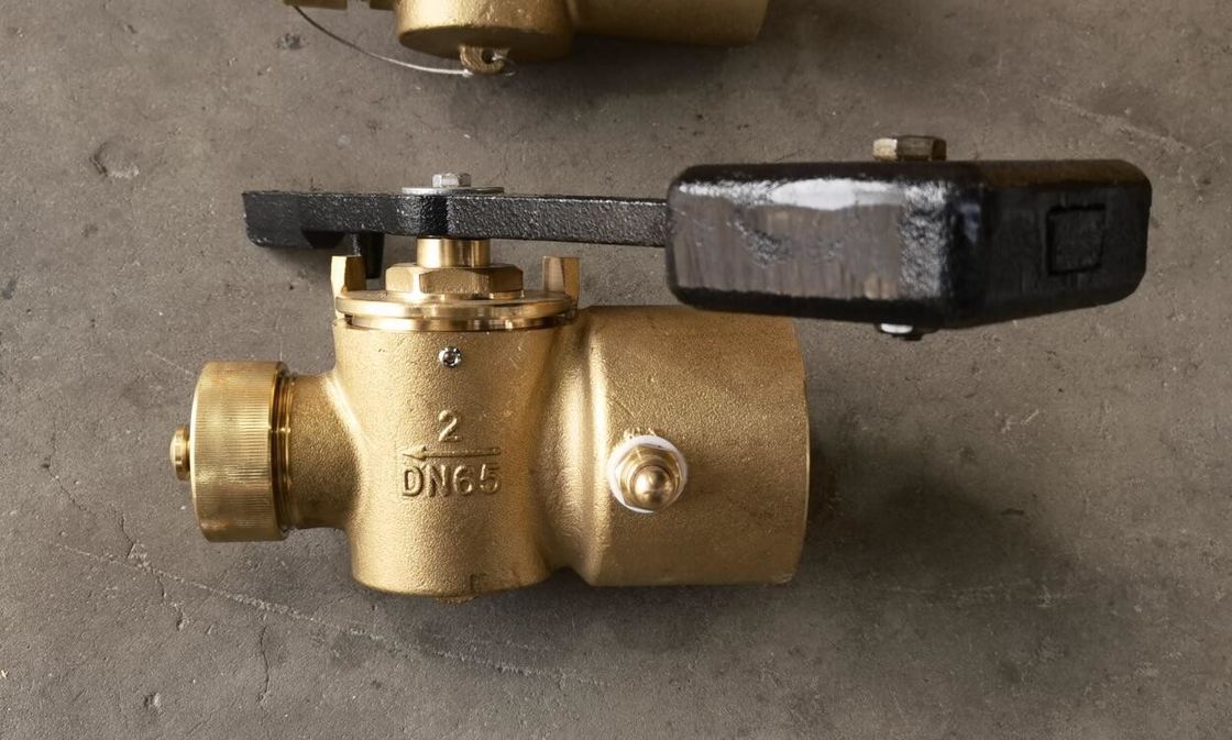 Bronzetiefe, die selbstschließend Ventil Fh-65 Acb/T3778-1999 für Marine Sewage Treatment misst
