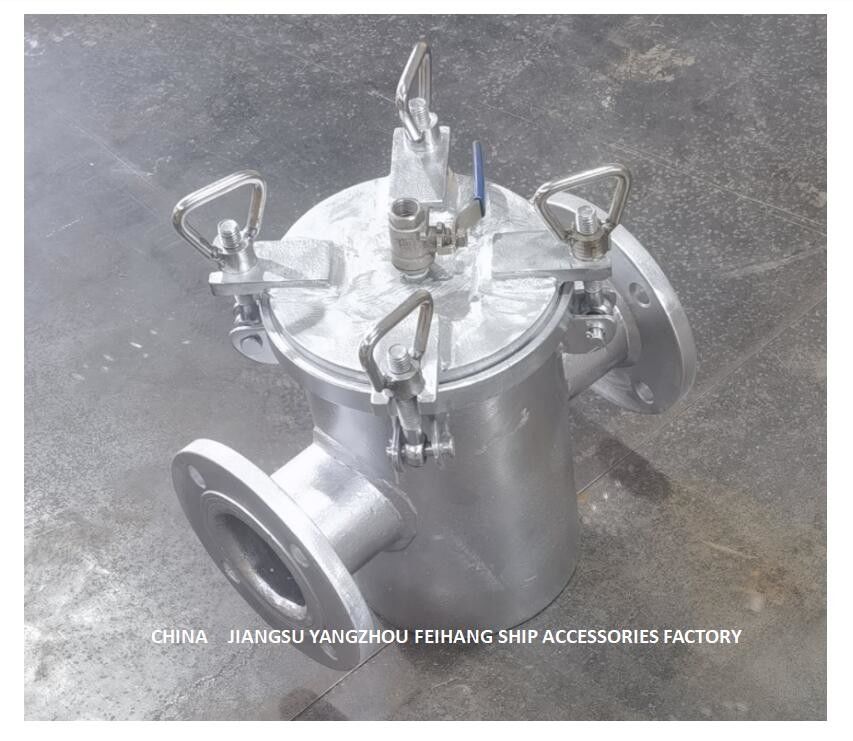 Meerwasser-Filter für Massenmeerwasser-Pumpen-Einlass - Sauggrober Wasser-Filter AS80 CB/T497