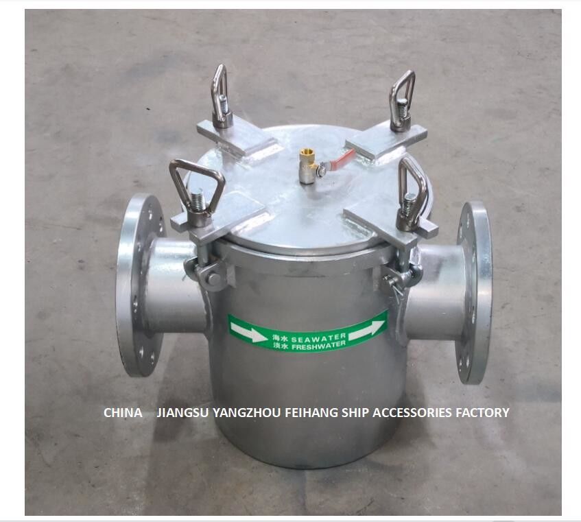 Direkter grober Wasser-Filter AS100 CB/T497-2012, Meerwasser-Filter für Massenmeerwasser-Pumpen-Einlass