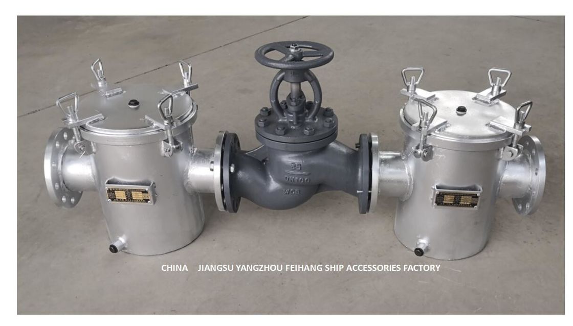 Direkter grober Wasser-Filter AS100 CB/T497-2012, Meerwasser-Filter für Massenmeerwasser-Pumpen-Einlass