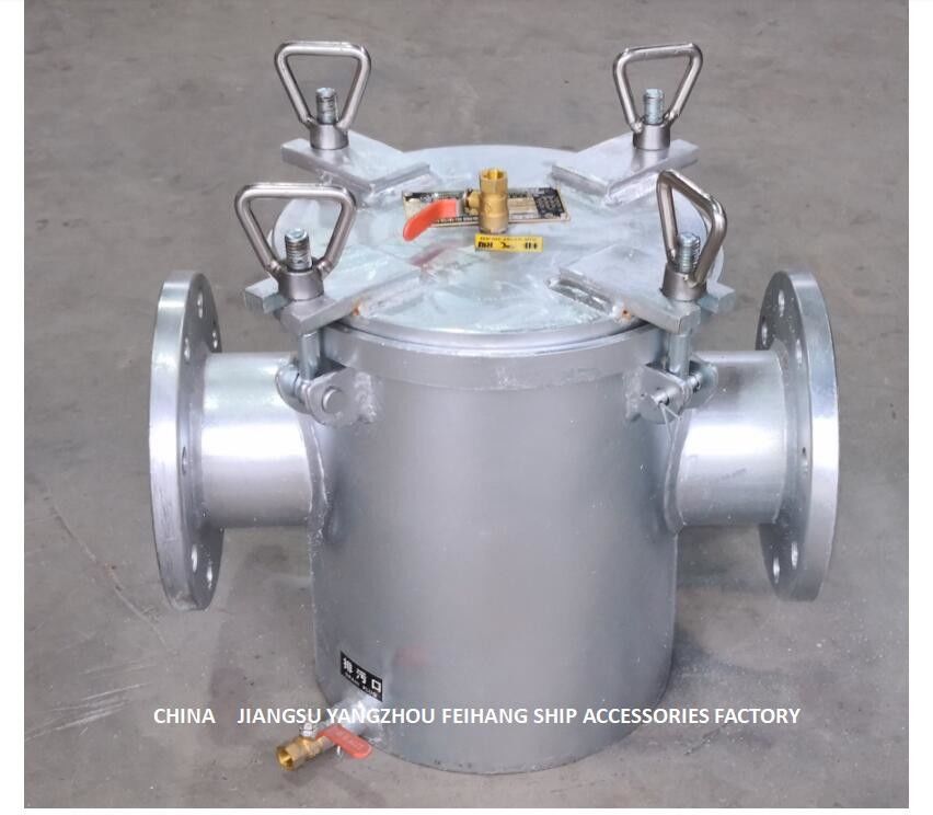 Direkter grober Wasser-Filter AS100 CB/T497-2012, Meerwasser-Filter für Massenmeerwasser-Pumpen-Einlass