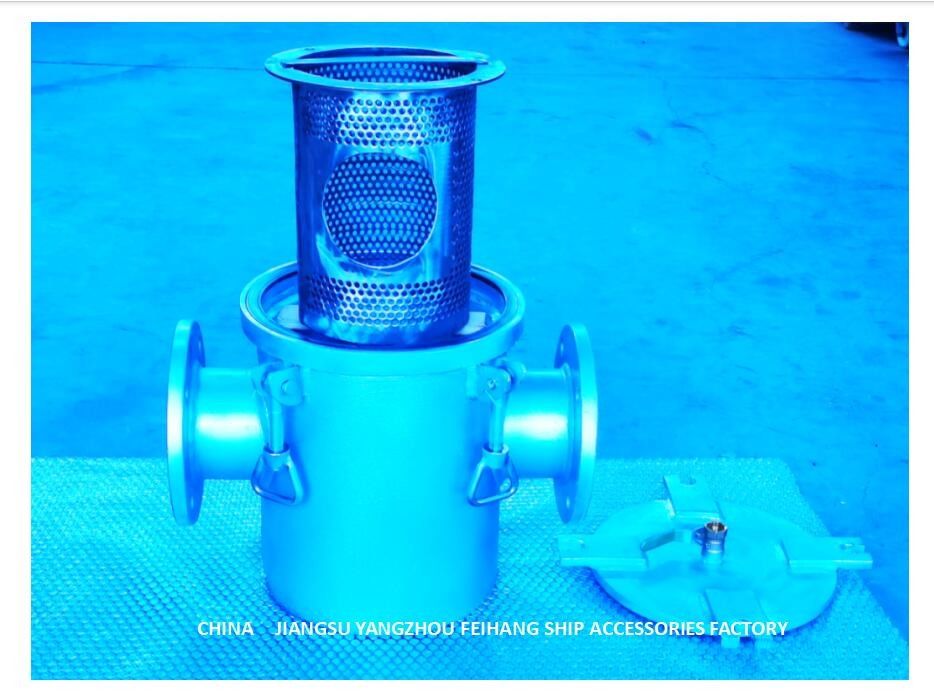 Hauptmeerwasser-Pumpen-Einlass-grober Wasser-Filter, Sauggrober Wasser-Filter AS125 CB/T497-2012