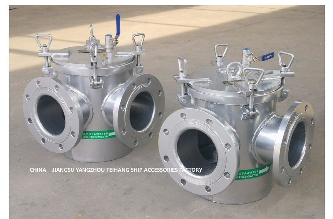 Hauptmeerwasser-Pumpen-Einlass-grober Wasser-Filter, Sauggrober Wasser-Filter AS125 CB/T497-2012