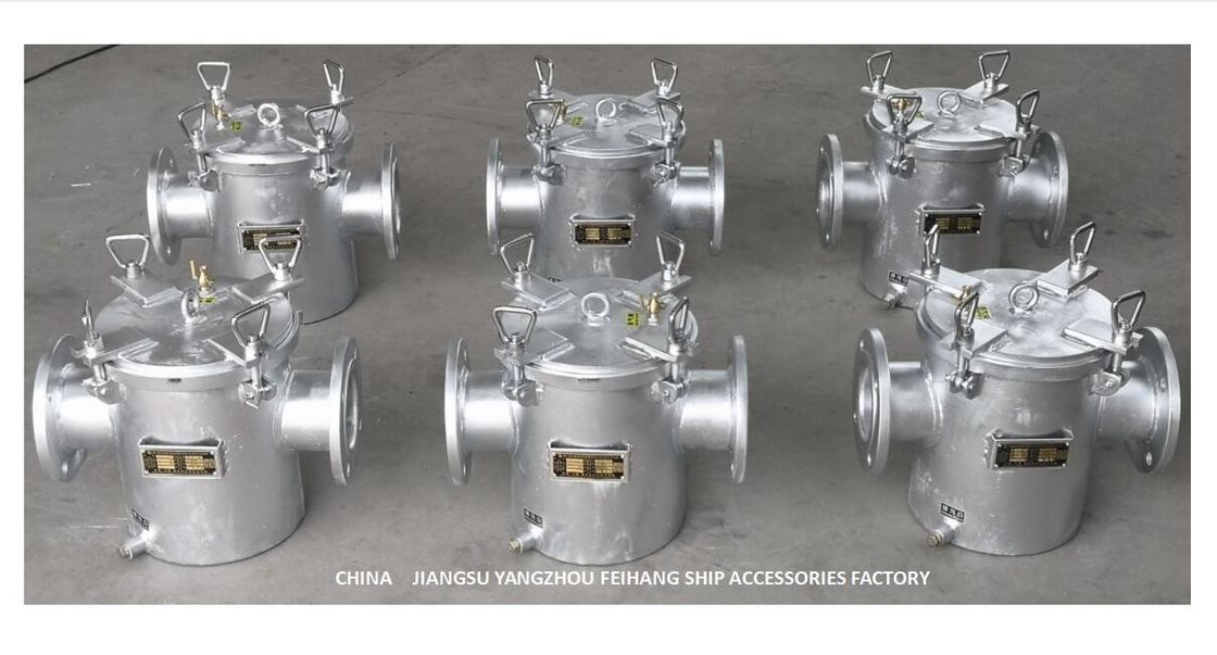 Kohlenstoffstahl-Filter des Meerwasser-Filter-A125 CBM1061-81 für Meerwasser-Kühlsystem