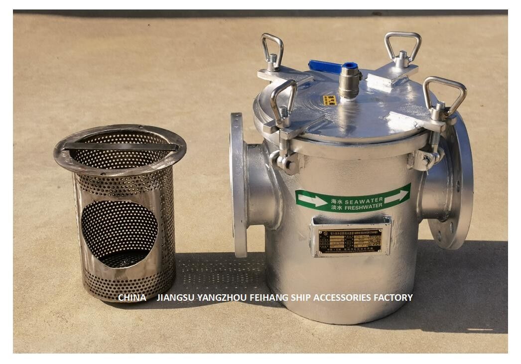 Gerade durch Marine Coarse Water Filter Straight durch Sauggroben Wasser-Filter As125 Cb/T497-2012