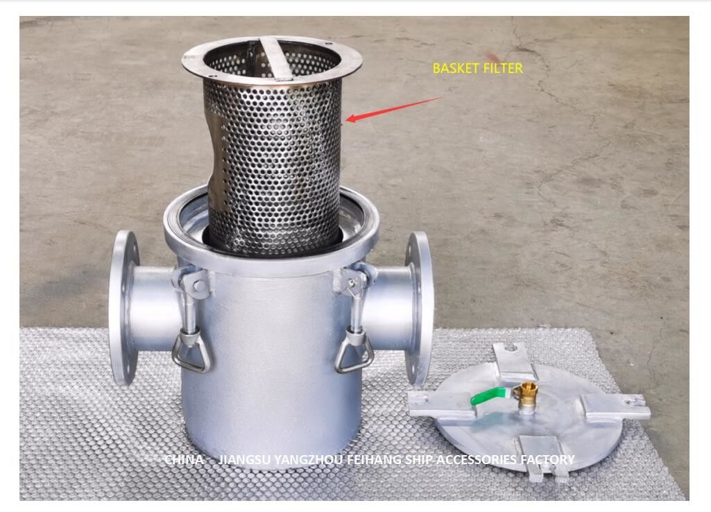 Marine Seawater Filter Marine Suctions grobe Komponenten des Wasser-Filter-AS100 CB/T497-2012