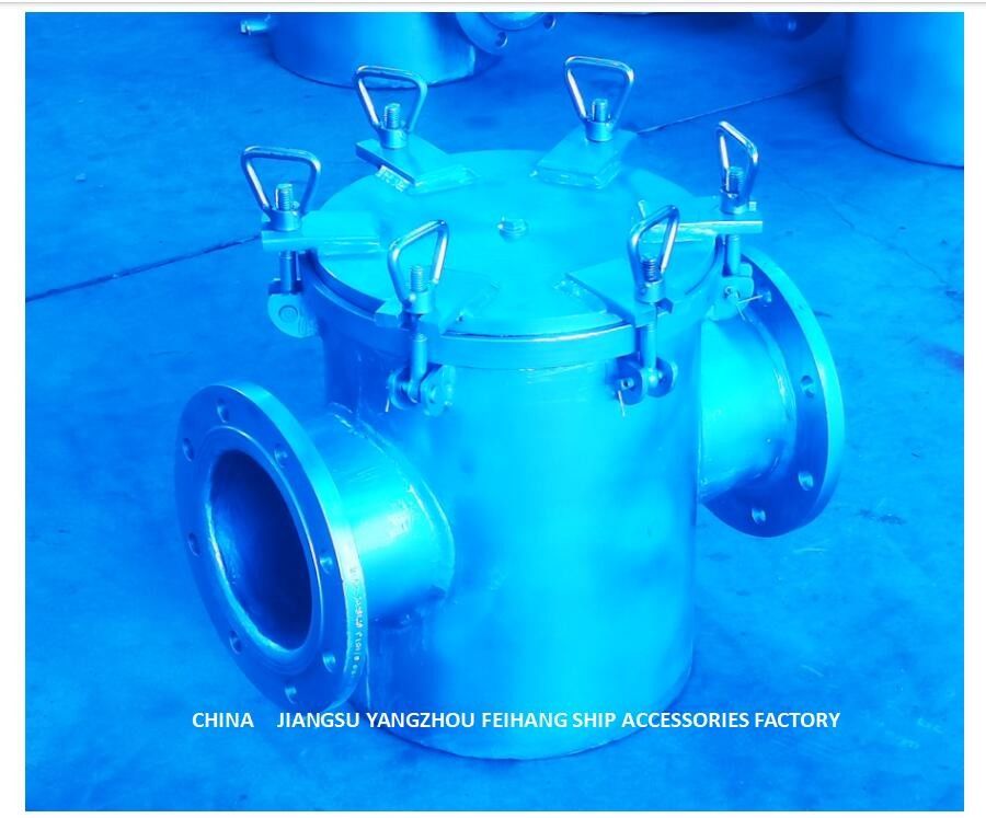 Ballast-Feuerlöschsystem-grober Wasser-Filter, gerade durch Meerwasser-Filter As150 Cb/T497-2012