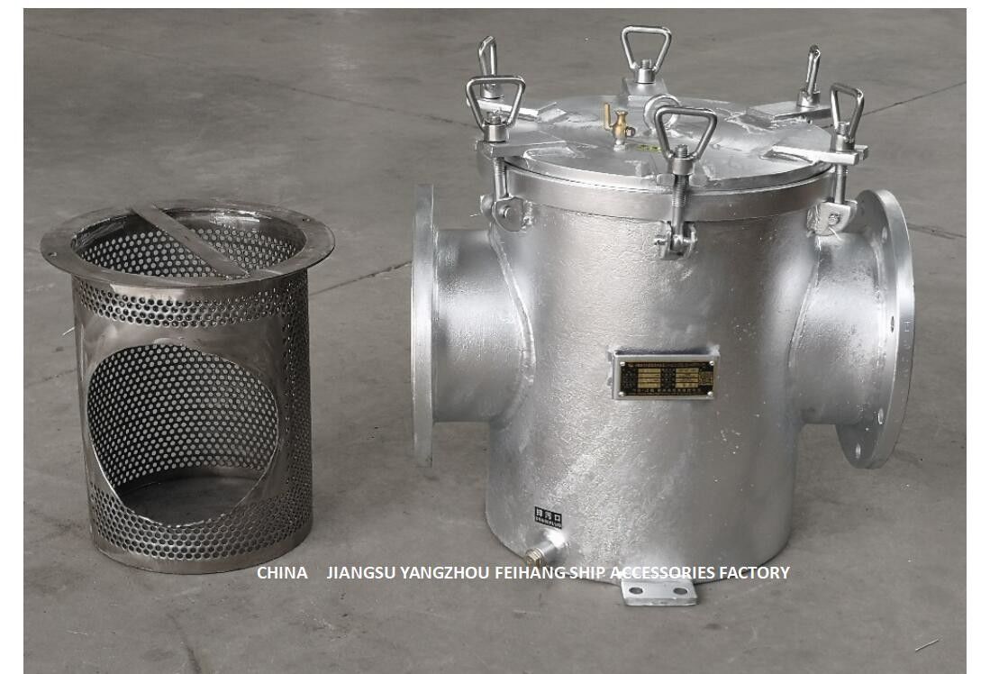 Kohlenstoffstahl-galvanisierter Meerwasser-Filter-Kohlenstoffstahl-galvanisierter Sog-Filtecarbon-Stahl-Körper, Edelstahl-Filter