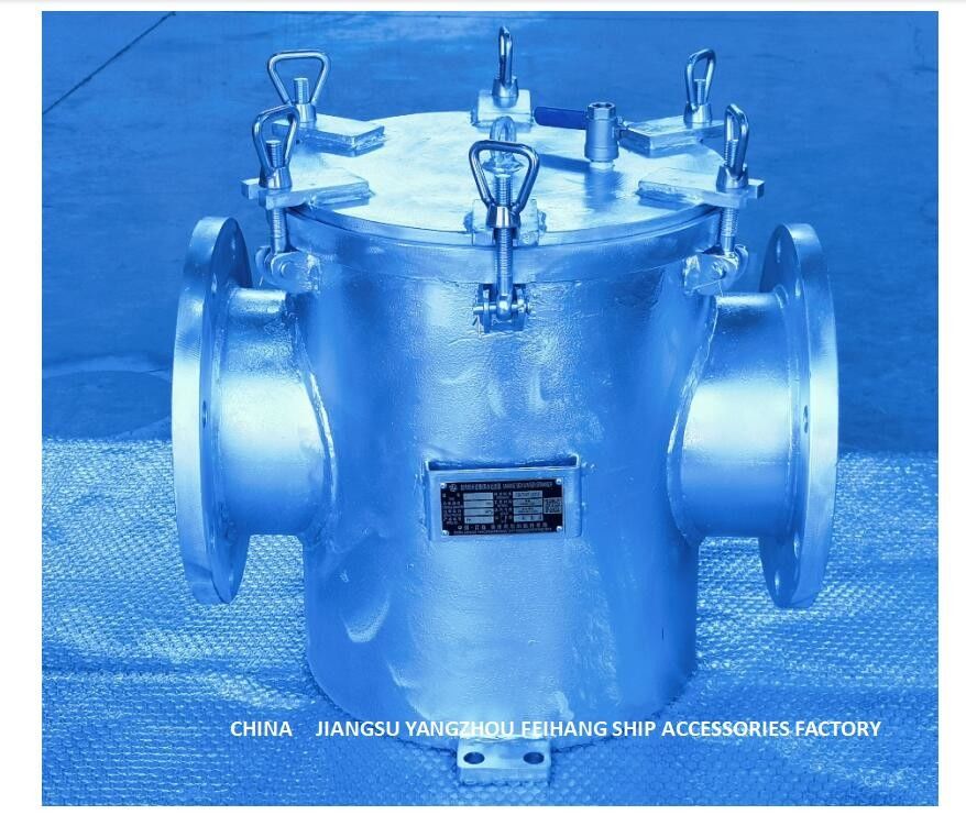 Kohlenstoffstahl-Körper der Meerwasser-Filter-Hauptmeerwasser-Filter-Hauptmeerwasser-Sieb-A250 CBM1061-81, Edelstahl-Filter