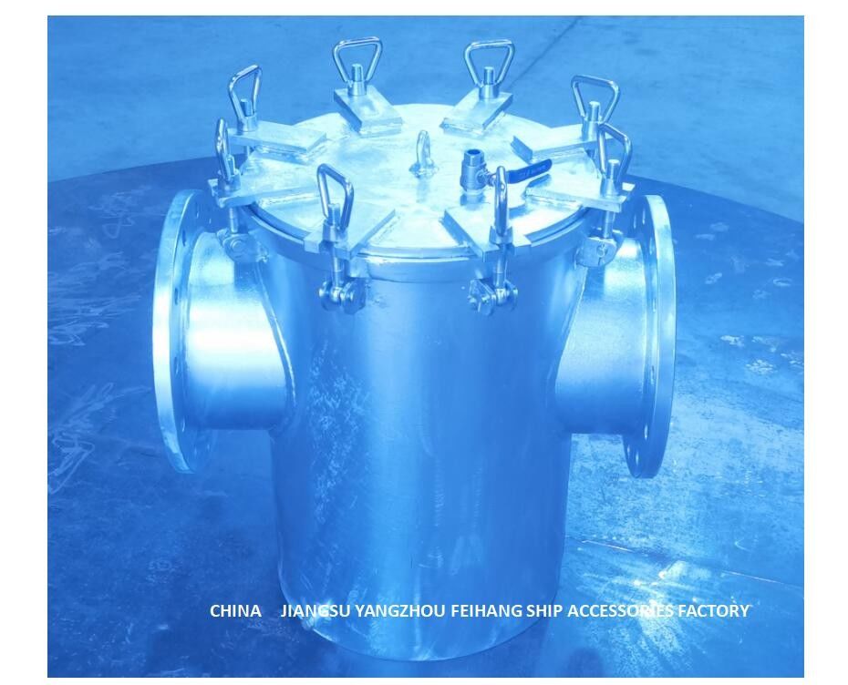 Meerwasser-Siebe AS250 Cb/T497 für Bilge Fire Pump Inlet Material-Kohlenstoffstahl galvanisierten
