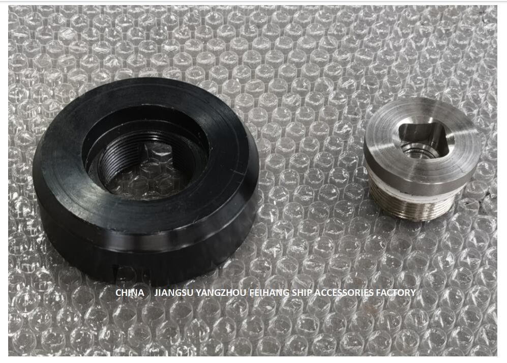 „Untere Ablassschraube für Schiffbau CB/T4248-2013“ unterer Abfluss-Zündkerzenkörper warf Stahlstecker-Kern-Edelstahl oder Kupfer