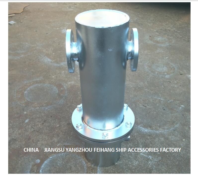 Marine Gas Water Separator - Kohlenstoffstahl-heißes Bad-galvanisierter Gas-Wasserabscheider-Modus AS30025 CB/T3572