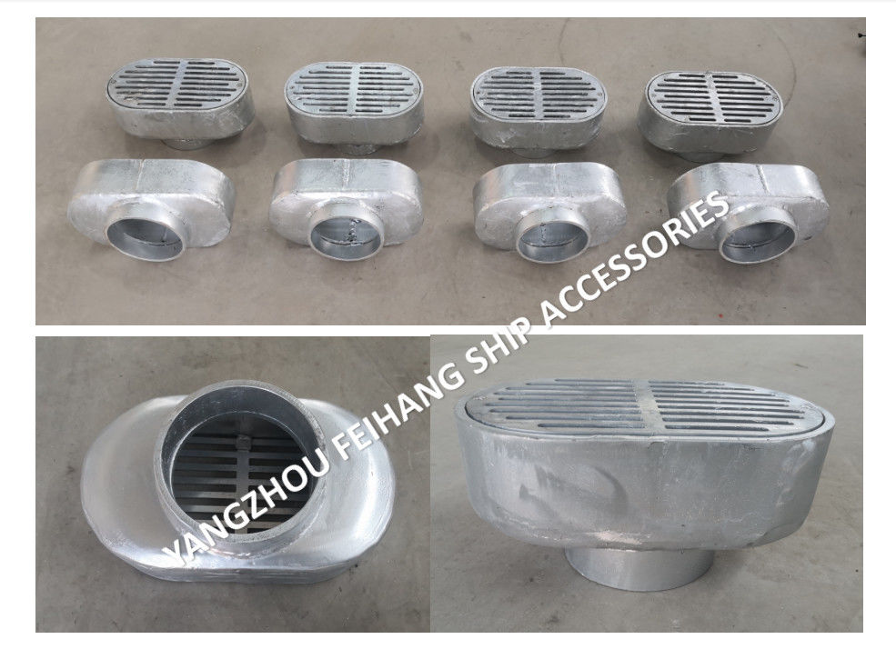 Marine Floor Drain- - Marine Oval Deck Leakage Port- - Marine Oval Flange Deck Leakage-Hafen TBS100 CB/T3885-2014