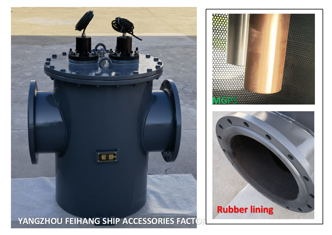 Meerwasser-Filter mit Gerät-Seetür-Modell AS350 CB/T497-2012 Mgps Anti-Marinebiologischem