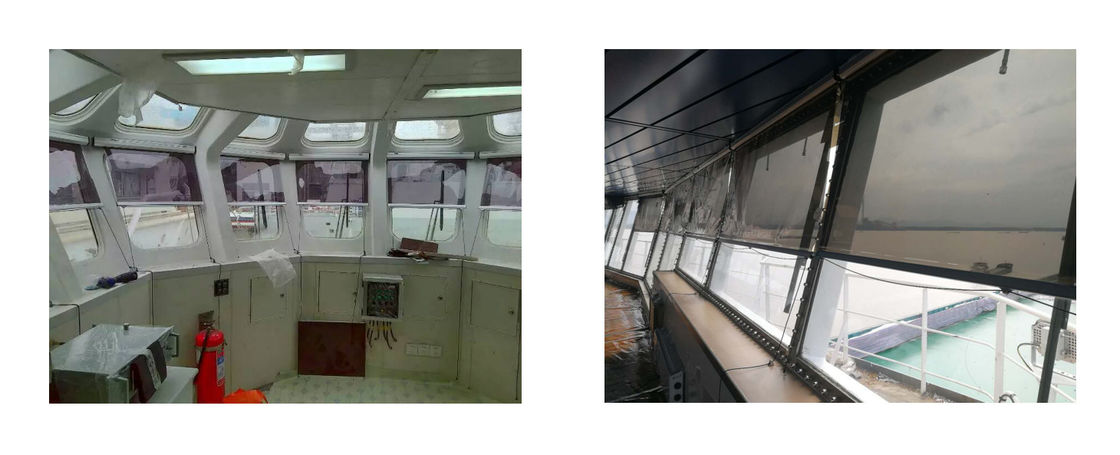IMPA150721 - Solarschatten entspringen Rollen-Art Farbe Gray Spring Self - Positionierung von Cockpit-Rolläden