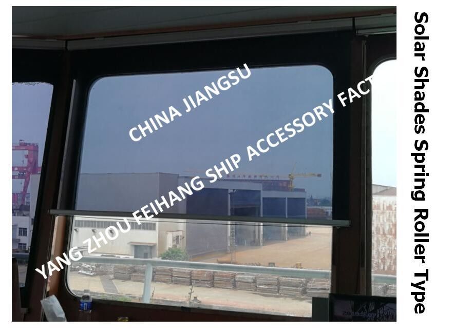 FH001 Blau Marine Sonnenschirm Roller Blinds Cockpit Lichtfilterung Sonnenschirm Roller Blinds Frühling automatische Positionierung