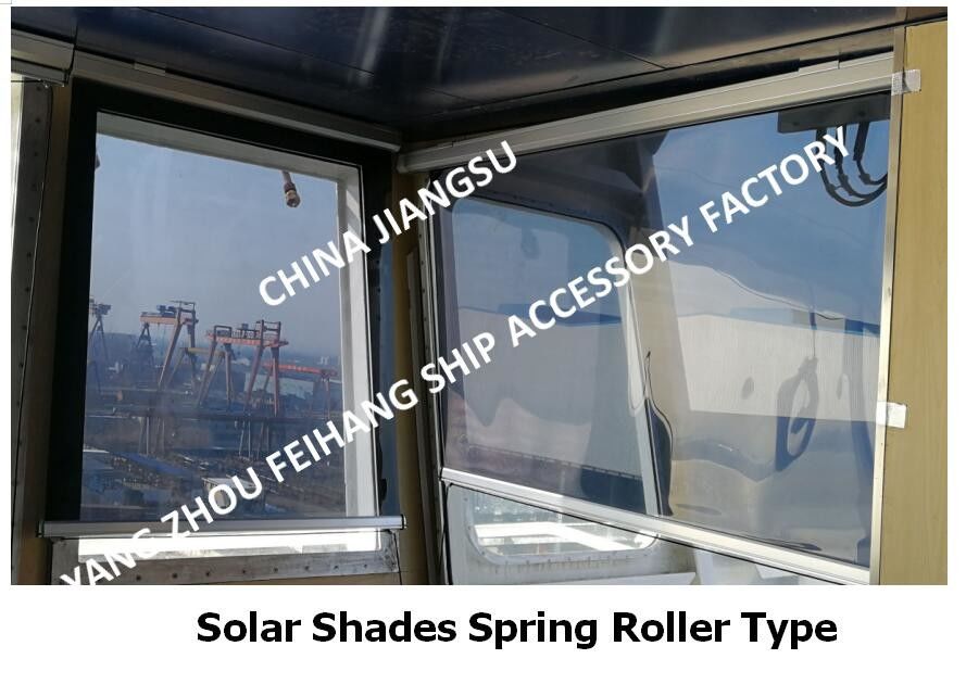 FH001 Blau Marine Sonnenschirm Roller Blinds Cockpit Lichtfilterung Sonnenschirm Roller Blinds Frühling automatische Positionierung